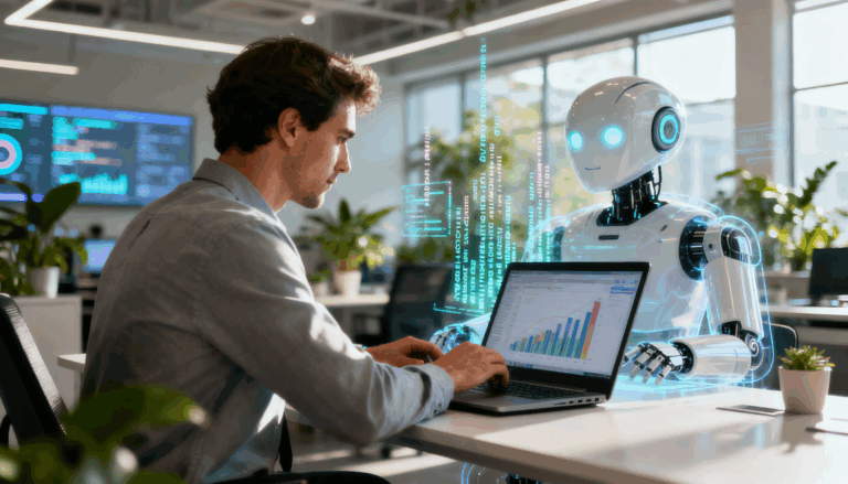 Human–AI collaboration workspace